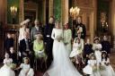 An official royal wedding photo.
