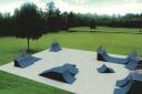 The design for the new skate park in Apex Park in Highbridge