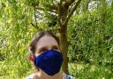 Local lady helping village's coronavirus fight with home-made masks
