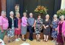 The flower club recently celebrated its 40th anniversary