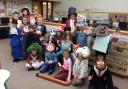Schoolchildren joined World Book Day yesterday (March 6)