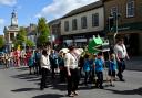 A photo from Sunday's parade in Chard