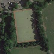 The Chard Hockey Club pitch. Picture: Google Maps