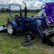 The tractor reported stolen from the South Petherton area. Picture: Avon and Somerset Police
