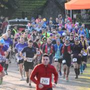 A large number of runners took part.