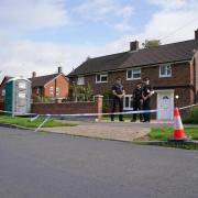 The house in Woking where Sara's body was found. Picture: PA