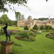 The statue at Forde Abbey Gardens
