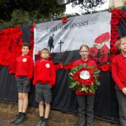 Remembrance at Shepton Beauchamp Church School. Picture: Supplied