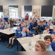 Families joined their kids at Herne View Primary School in Ilminster