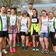A group of runners in Ilminster for the event