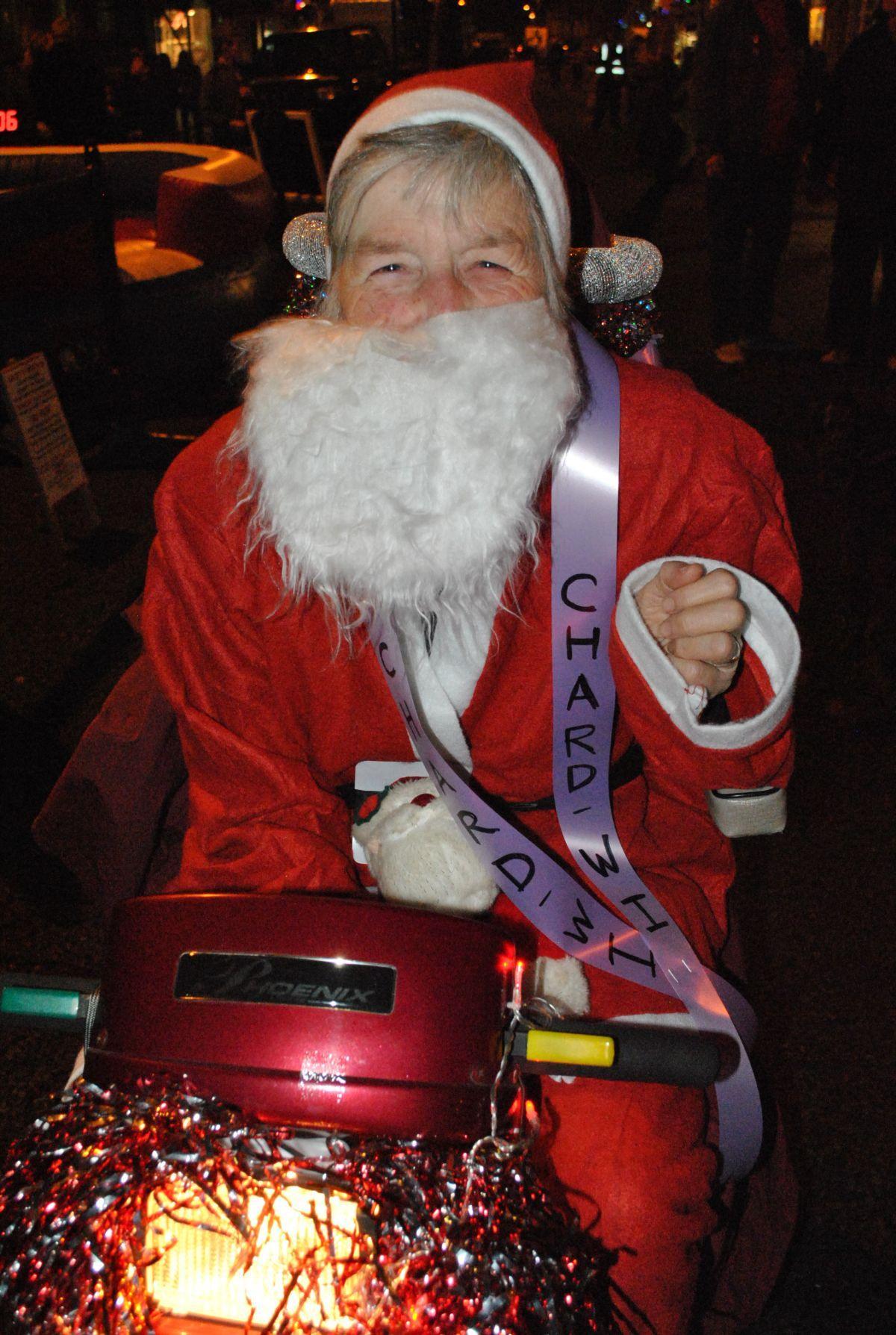 Photos from Chard Christmas lights switch-on and the Santa Fun Run. 
Photos by Christine Jones. 