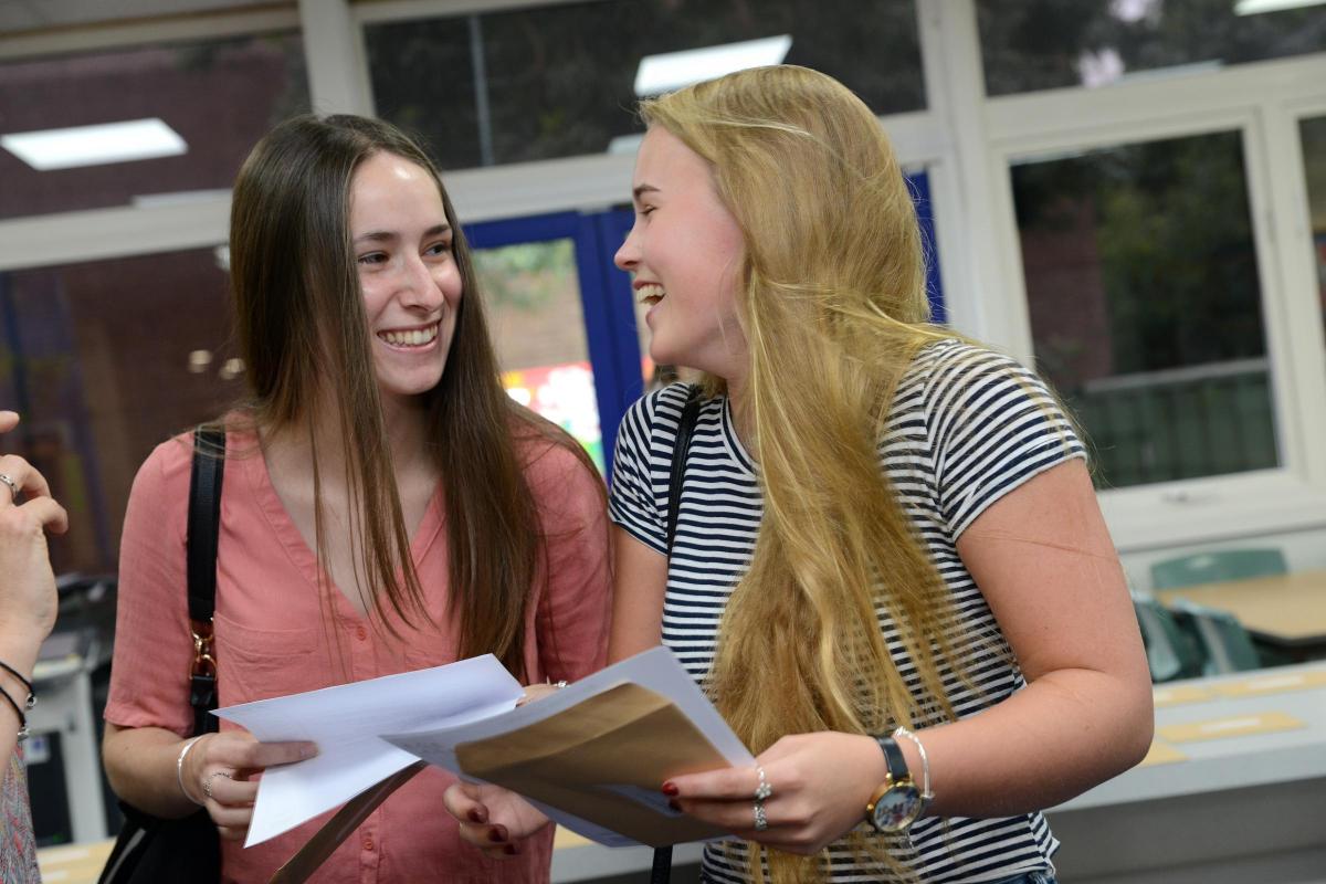 Holyrood Academy and Wadham School A Level Results Day 2016