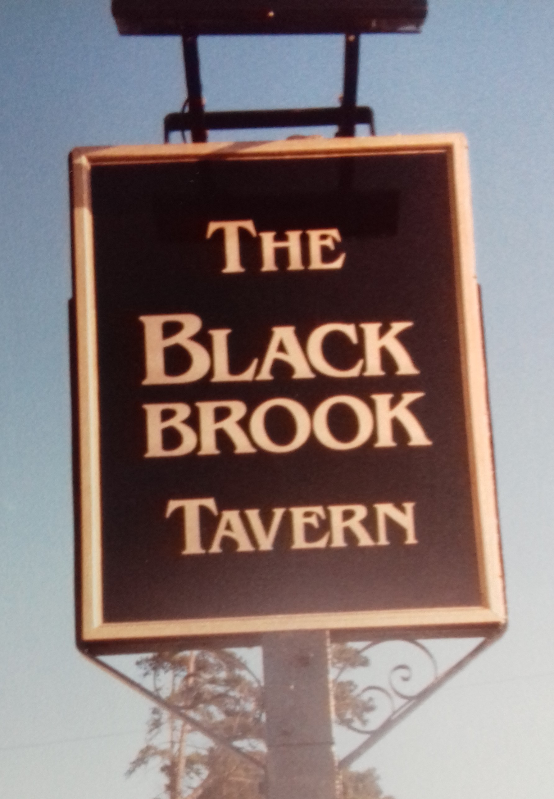 OLD SIGN: The Blackbrook Tavern