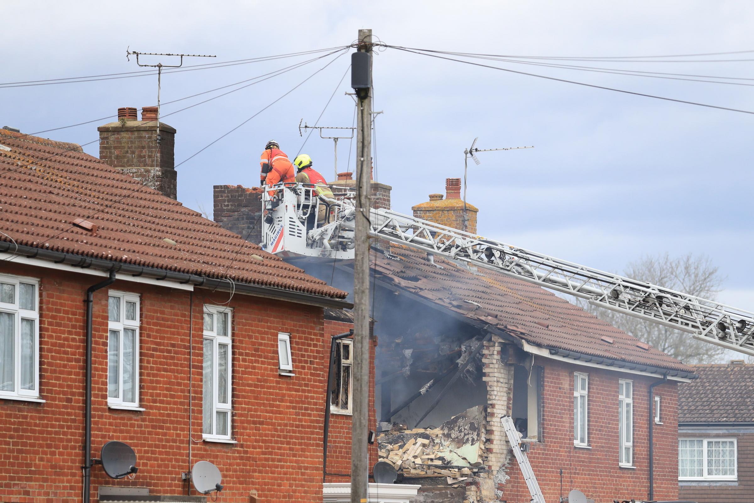 Seven injured as explosion leaves gaping hole in row of houses - Vimarsana News