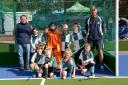Youngsters from local hockey clubs take part in a Tournament held at Wellington School. Pictured Chard