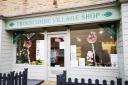 Thorncombe Community Shop with its Christmas facelift