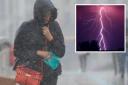 There's a 50 per cent chance of thunder and lightning later today. Picture: Newsquest