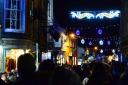 A photo of Ilminster town centre from last year's switch-on event