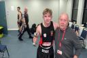 Charlie Bevan after his win