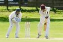 Cricket - Ilminster v Taunton Deane. Ilminster batsman Charlie Vickery. Pic: Steve Richardson.
