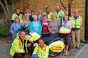 The Blood Bike charity, Yeovil Freewheelers received a donation of £200 from The Star Quilters of Yeovil.