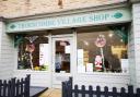 Thorncombe Community Shop with its Christmas facelift
