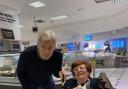STARSTRUCK: Marie's mum with Harrison Ford. Picture: Twitter