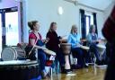 Horton Village Hall drumming day