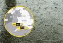 A yellow warning for rain has been issued across parts of southern England by the Met Office.