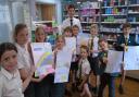 Chard School pupils celebrate 75 years of the NHS
