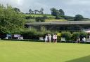 Middleton Cup action at Ilminster Bowls.