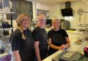 Staff at Eleos Cafe in Chard