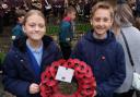 Pupils marked Remembrance Day last weekend