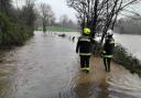 Firefighter from the Chard station attended 27 reports of floodwater incidents in the last week