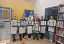 A group of volunteers at the pantry in Yeovil
