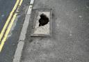 The town council contacted Somerset Council after reports of a collapsed manhole