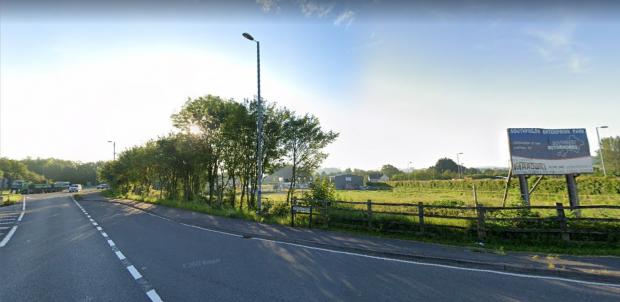 Chard & Ilminster News: Proposed Site Of New Mcdonald\'s Restaurant On The A303 Near Ilminster. CREDIT: Google Maps. Free to use for all BBC wire partners.