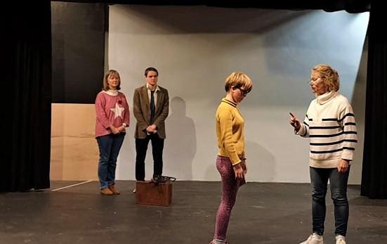 Chard & Ilminster News: MIDNIGHT MYSTERY: Rehearsals are well underway for Tom’s Midnight Garden at Ilminster Warehouse Theatre this December