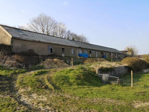 Chard & Ilminster News: The Former Piggery At Foxcub Meadow Farm In Wambrook. CREDIT: Paul Rowe. Free to use for all BBC wire partners.