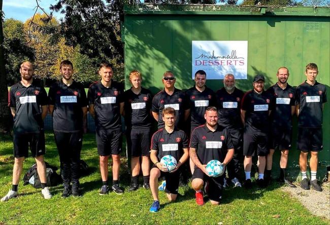 CHARD UNITED: The club is raising funds to get new changing facilities