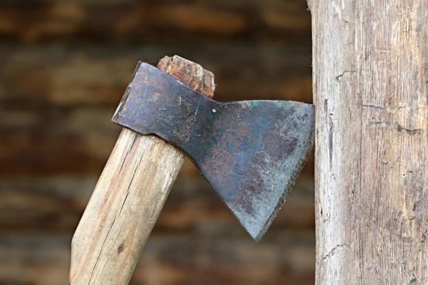 Chard & Ilminster News: An axe touching wood. Credit: Canva