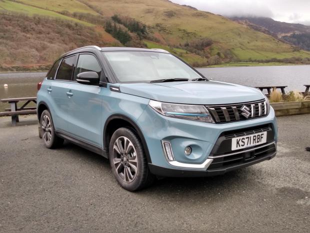 Chard & Ilminster News: The full hybrid Suzuki Vitara on test in Cheshire and Wales during the launch event 