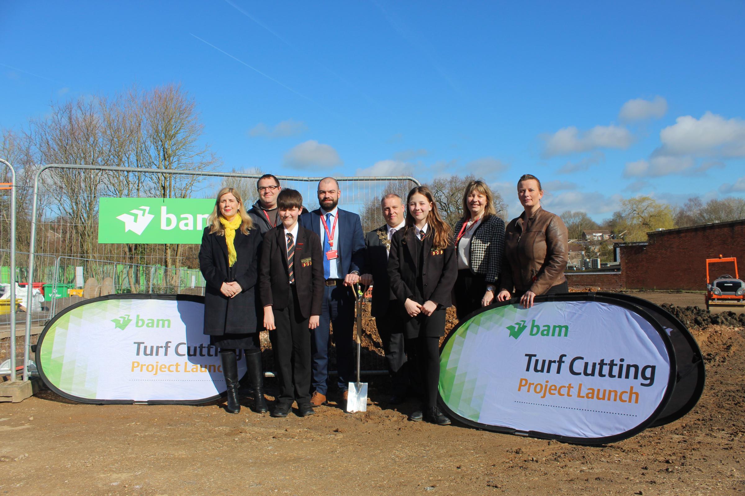 Turf-cutting ceremony marks start of £7m school expansion - Vimarsana News