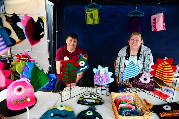 Chard & Ilminster News: Simon and Lisa Morse from the Roarsome Hoodie Company.