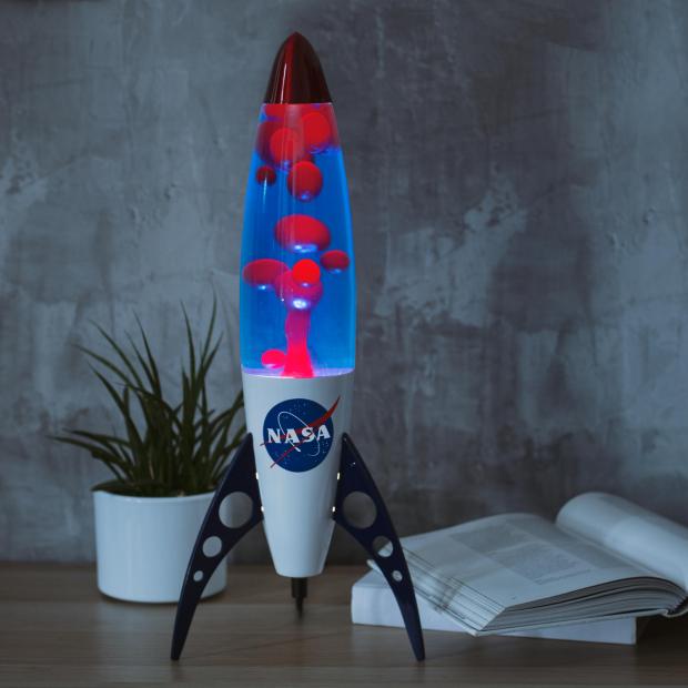 Chard & Ilminster News: NASA Rocket Lava Lamp.  Credit: Firebox