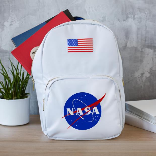 Chard & Ilminster News: NASA backpack.  1 credit