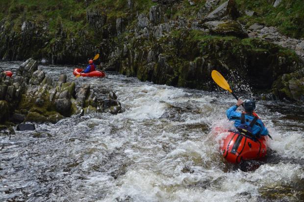 Chard & Ilminster News: White Water Rafting and Cliff Jumping in the Scottish Highlands. Credit: Tripadvisor