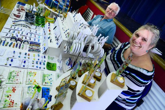 Chard & Ilminster News: Michael Boyce and Michelle Joy from Shelden Glass. Chard & Ilminster News: Michael Boyce and Michelle Joy from Shelden Glass.