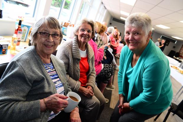 Chard & Ilminster News: Maureen Whaites, Jill Chlopecki and Jean Bulcock of Chard Carers Support Group. Picture: Steve Richardson
