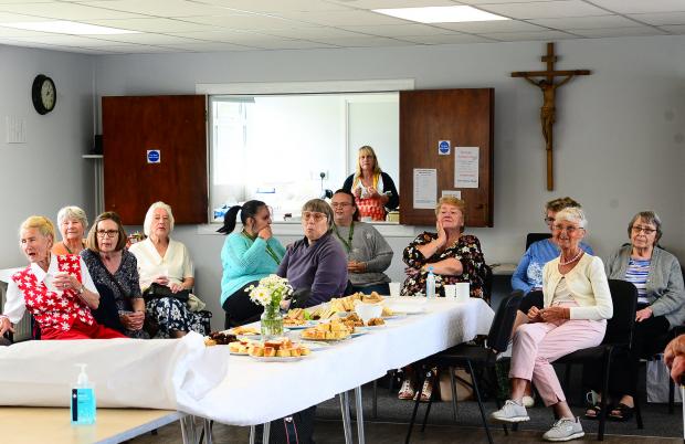 Chard & Ilminster News: Carers enjoyed a buffet lunch and live entertainment.